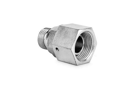 Złączka prosta z nastawną nakrętką 1/4” BSP-1/4” BSP 2350-04-04 - IMM / Interpump
