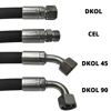 Przewód Hydrauliczny DN06 1SN M14x1.5 DKOL45-DKOL90 4400mm 225bar